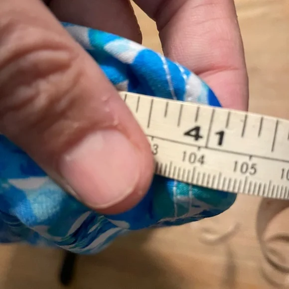 Susan Graver Petite Printed Liquid Knit Maxi Dress Small Petite - Picture 6 of 9